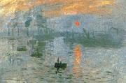 Claude Monet Impression at Sunrise oil painting reproduction